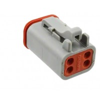 AT06-4S - 4 Pin Contact Male Plug