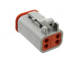 AT06-4S - 4 Pin Contact Male Plug