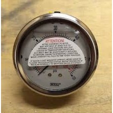 8345392- 2.5 Dial 1/4 CBM - 30HG/0 KPA Vacuum Gauge