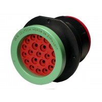 HDP24-24-21PN - 21 Pin Deutsch Round Connector Receptacle